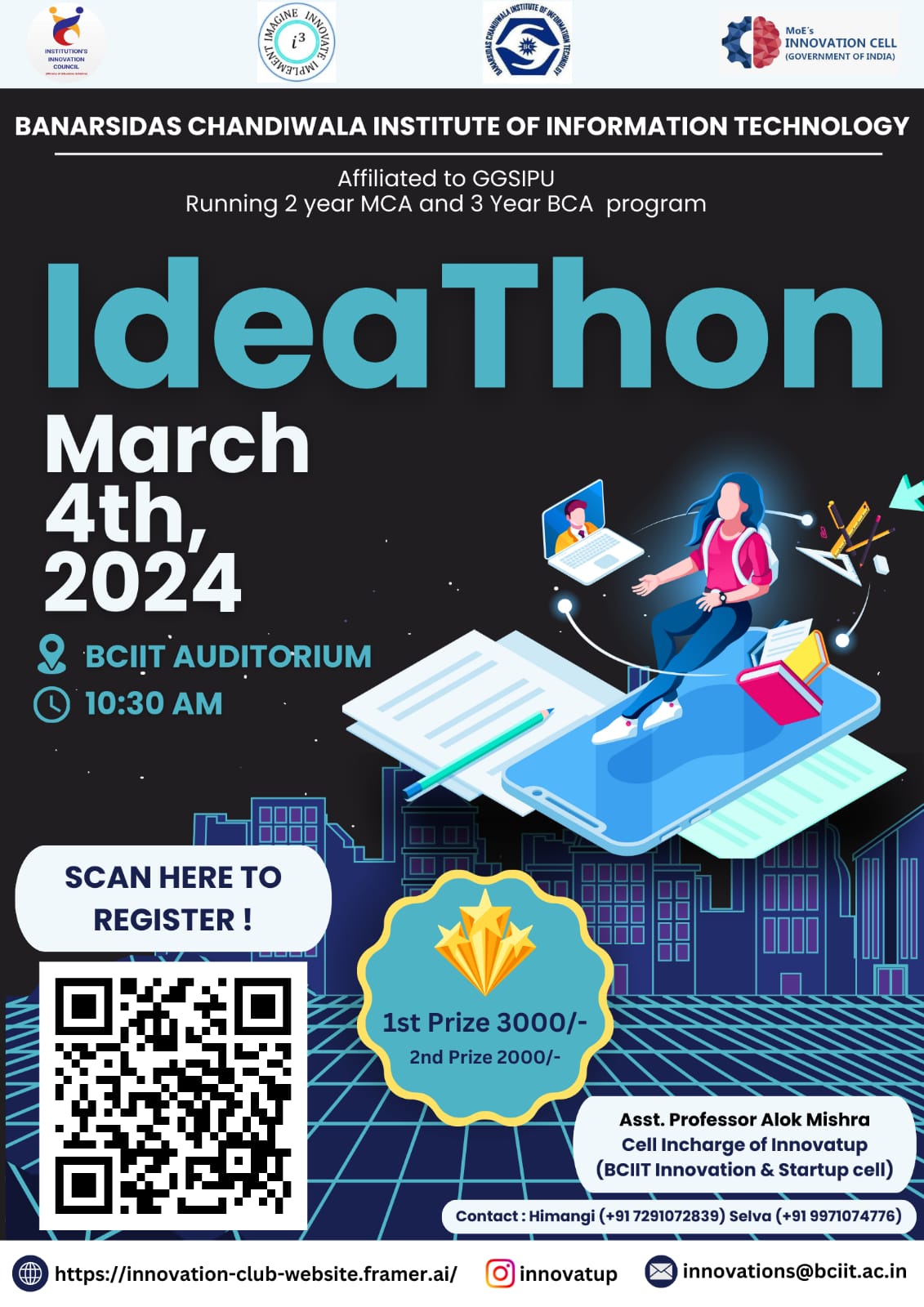 IdeaThon March 4th 2024 - Innovative Cell Initiative