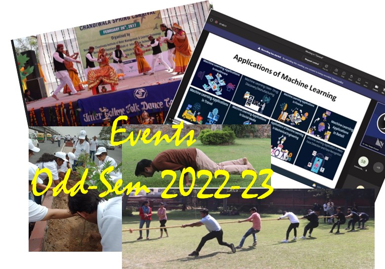 Events Odd-Even Sem 2022-23